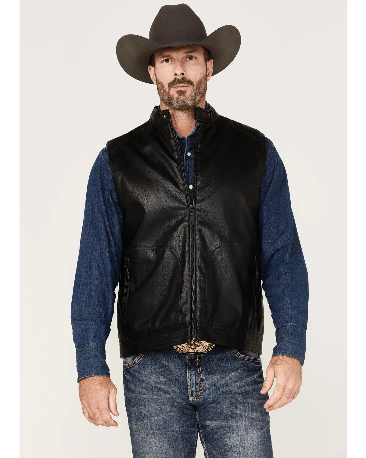 Product Name:  Moonshine Spirit Men's Slaton Biker Vest