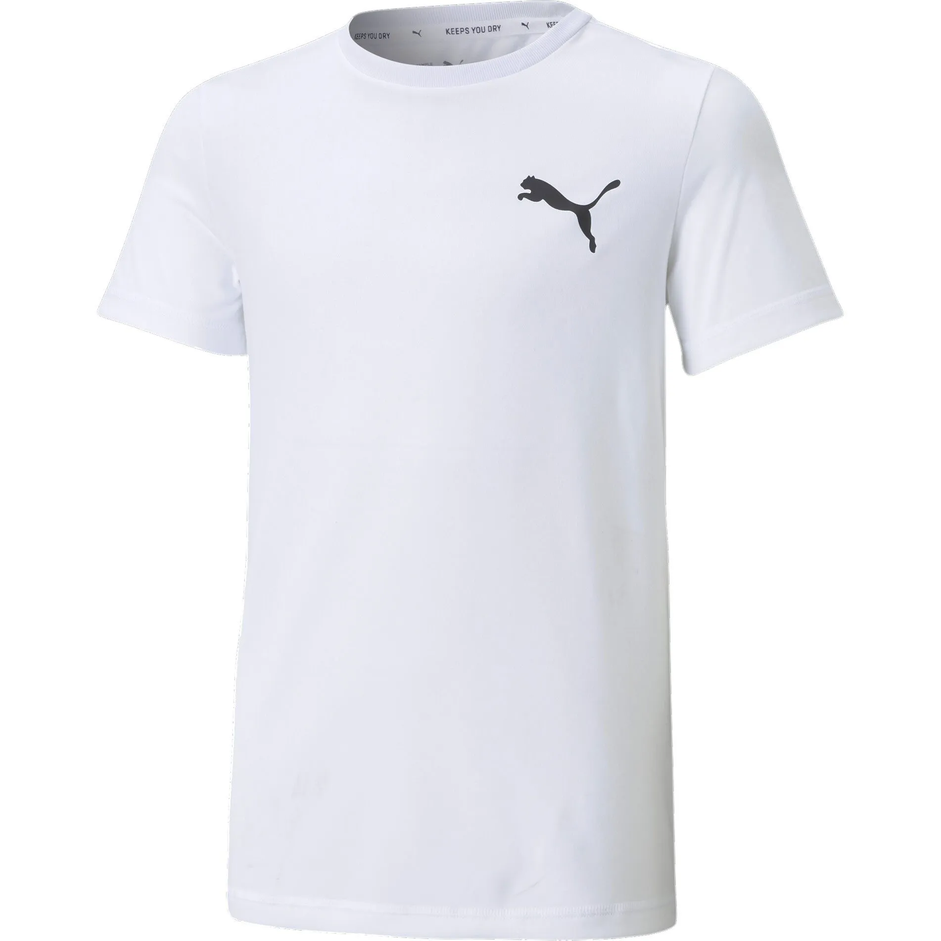 Puma - Active Small Logo T-Shirt Boys puma white