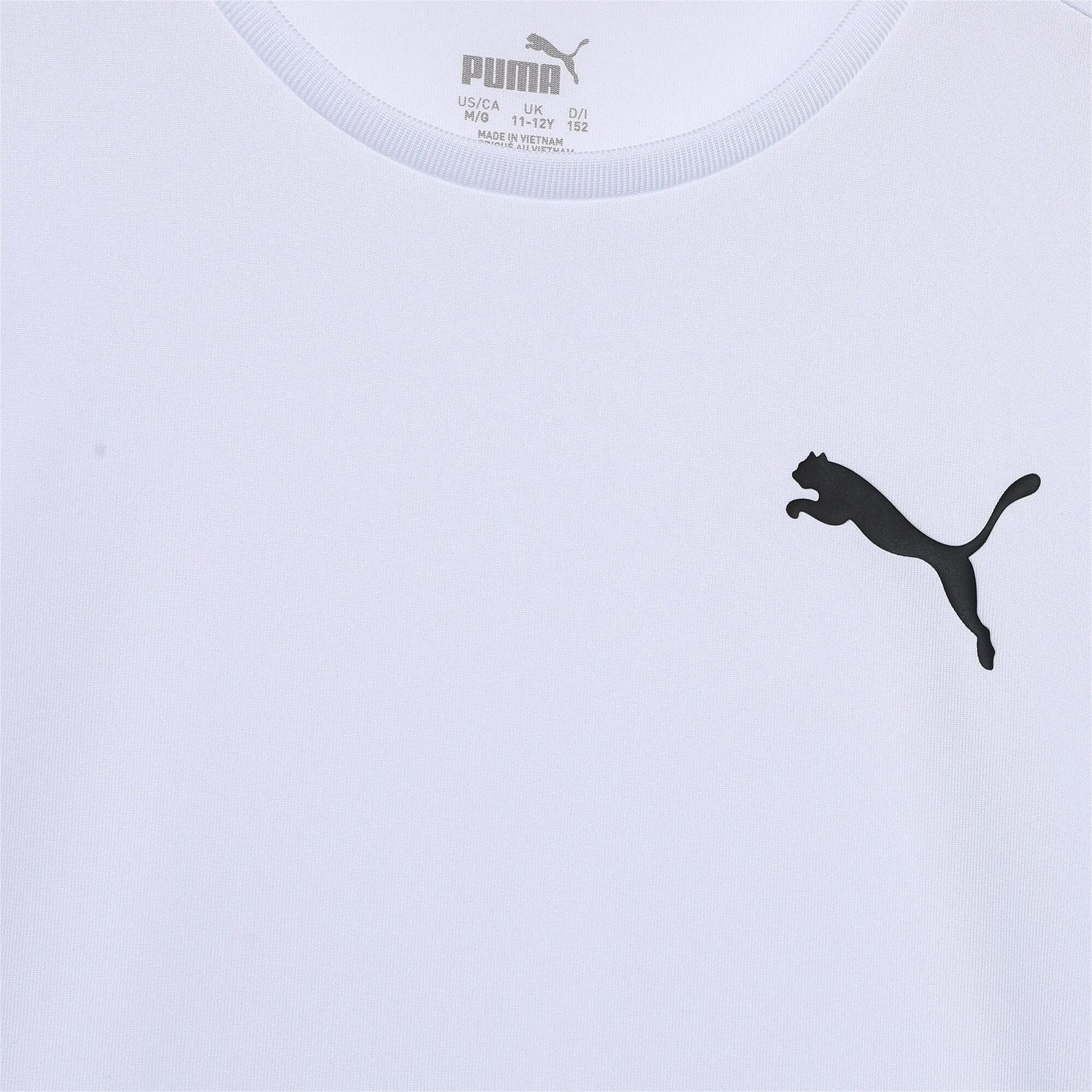 Puma - Active Small Logo T-Shirt Boys puma white