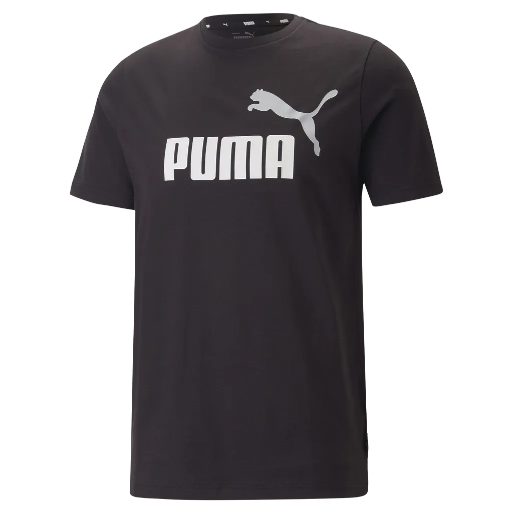 PUMA ESS+ 2 Colour Logo Mens Tee