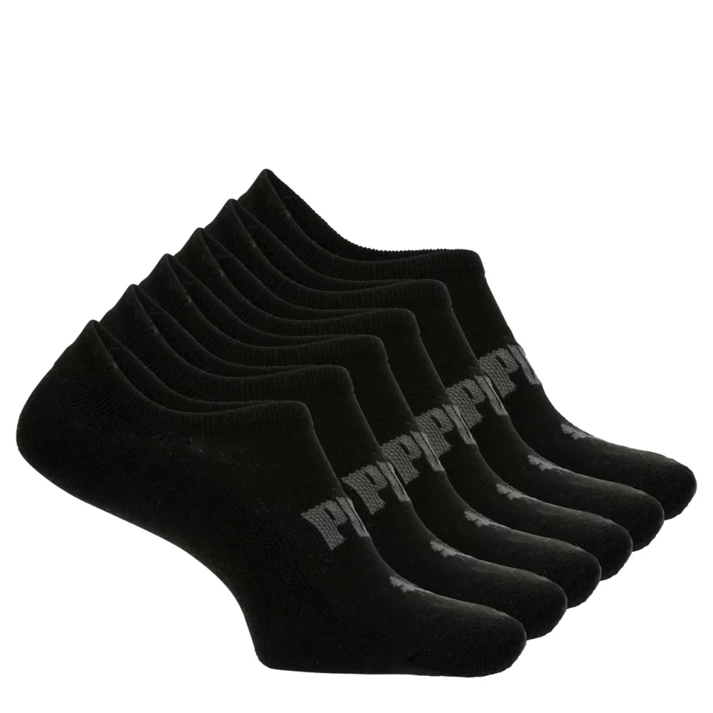 PUMA  MENS LINER SOCKS 6 PAIRS