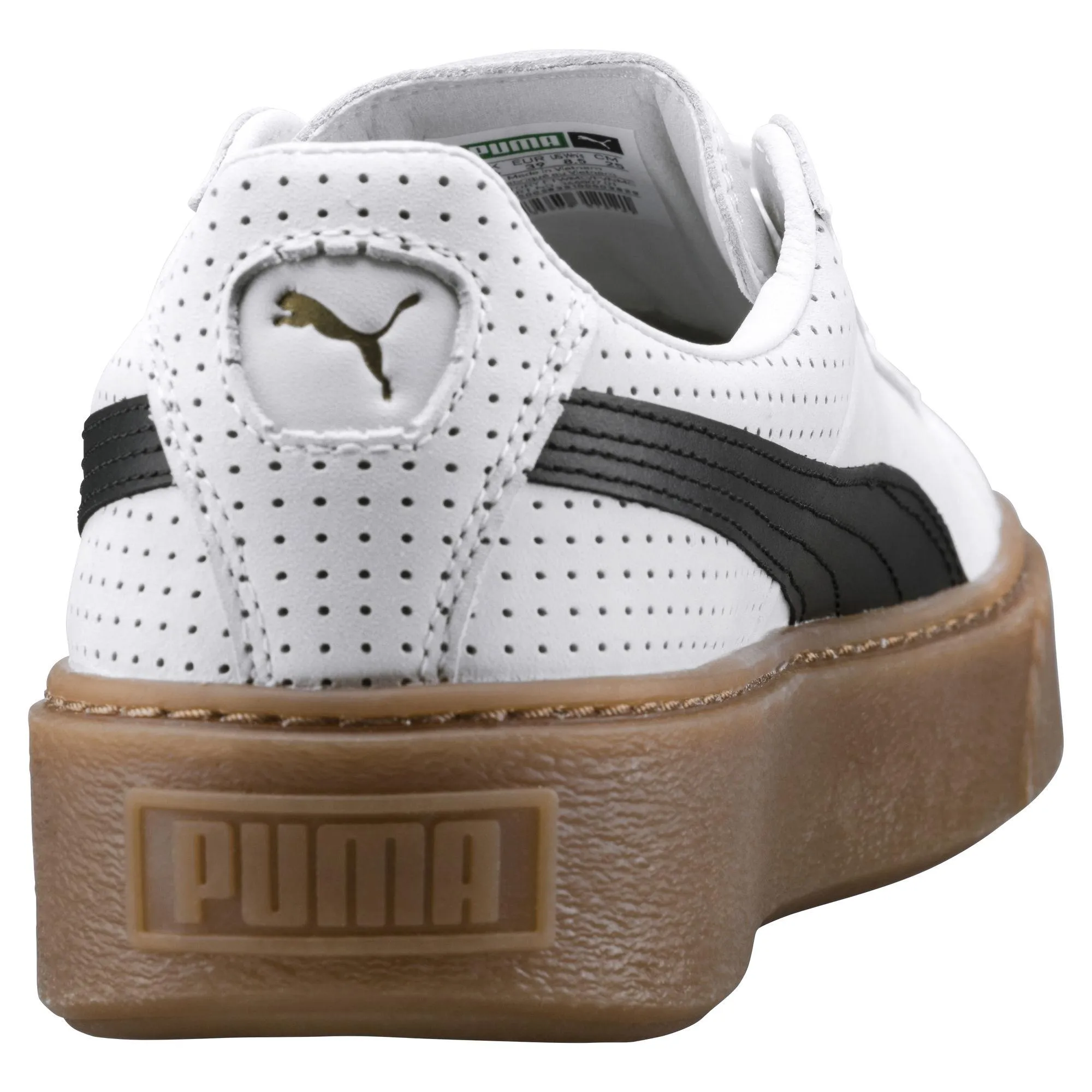 Puma Scarpe Basket Platform Perf Gum  donna 