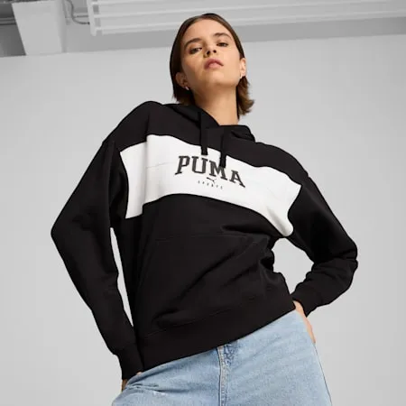 PUMA SQUAD Women's Hoodie | PUMA Black | PUMA New Arrivals | PUMA 