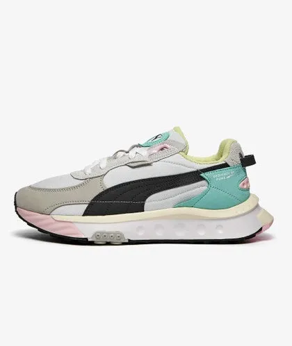 PUMA Wild Rider Layers - White-Ebony