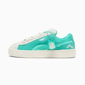 PUMA x SQUISHMALLOWS Suede XL Winston Sneakers - Youth 8-16 years | Warm White-Alpine Snow-Elektro Pool | PUMA PUMA x Squishmall