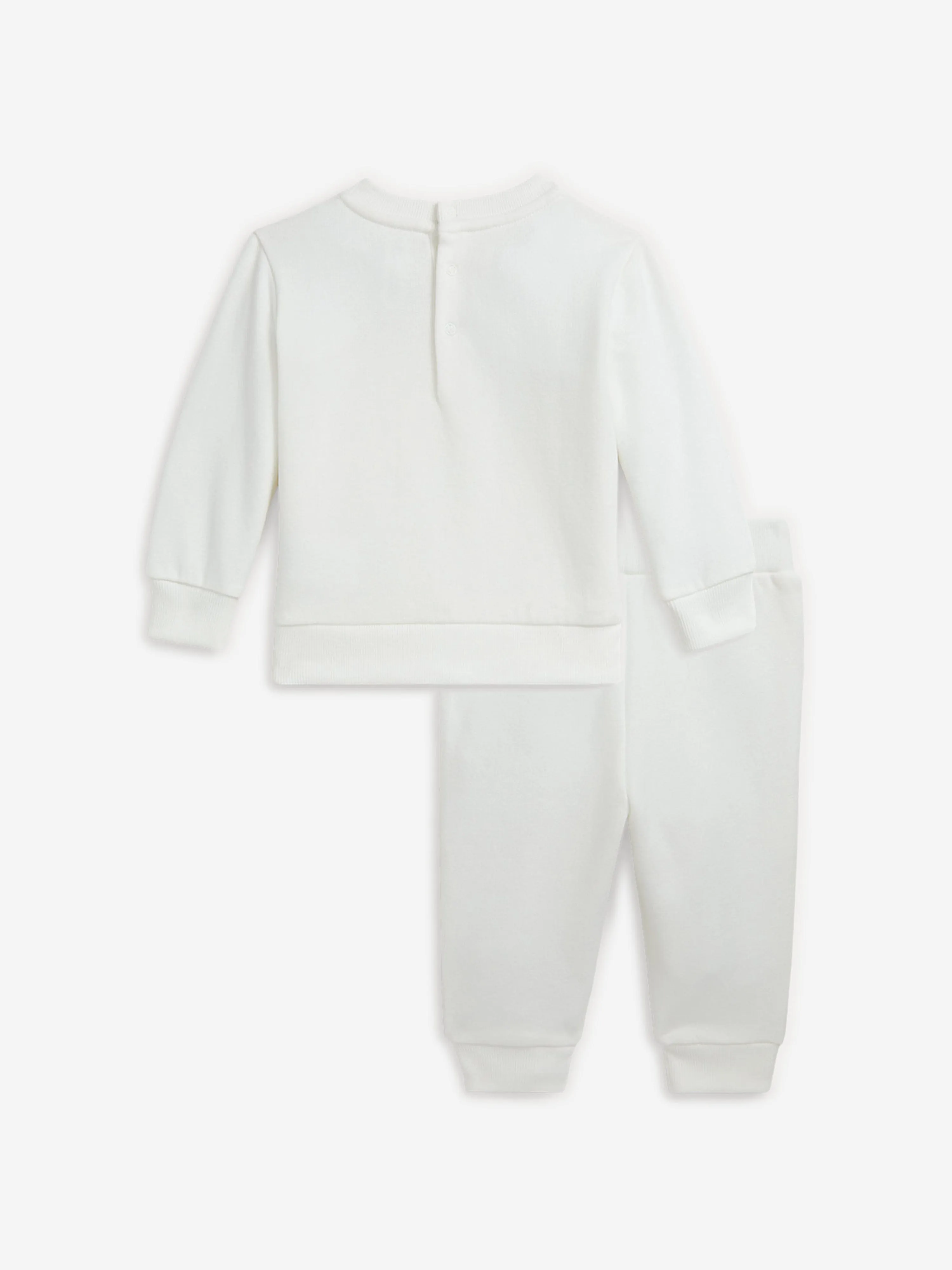 Ralph Lauren Baby Boys Bear Tracksuit in White