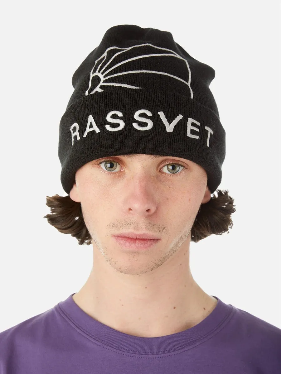 RASSVET Rassvet Logo Beanie - Black