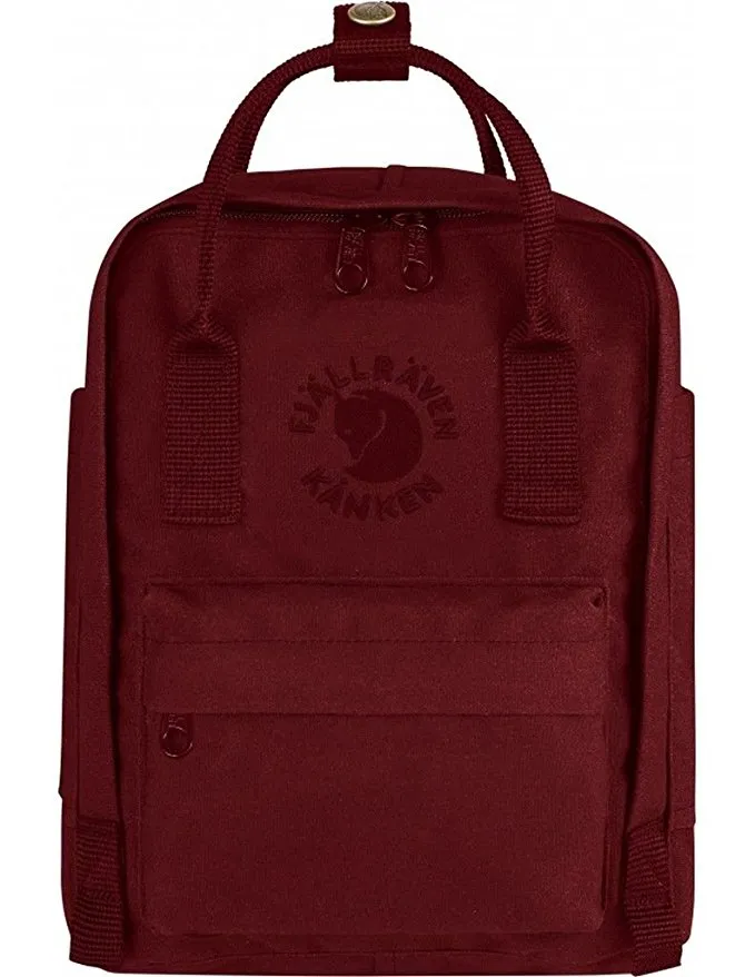 Re-Kanken Mini Backpack Ox Red/Red