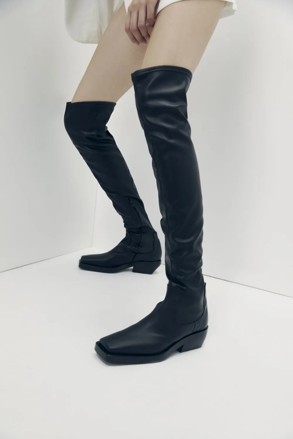  Rebe      Paris Over-The-Knee Boot - Black 