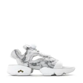 REEBOK CLASSIC WOMEN INSTAPUMP FURY SANDAL WHITE GREY V69440