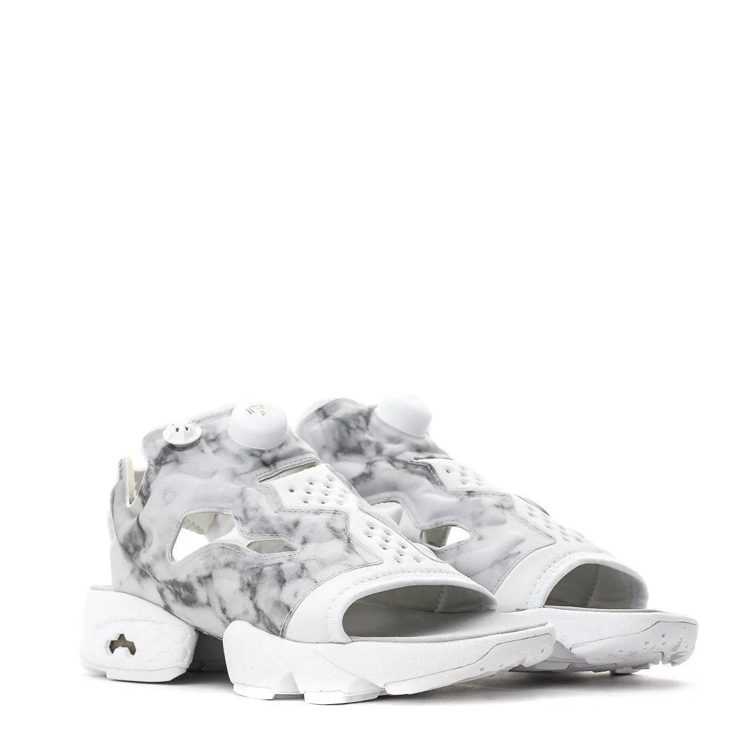 REEBOK CLASSIC WOMEN INSTAPUMP FURY SANDAL WHITE GREY V69440