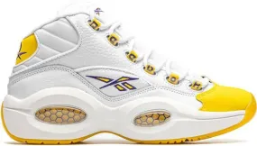 Reebok Question Mid Yellow Toe Kobe sneakers White