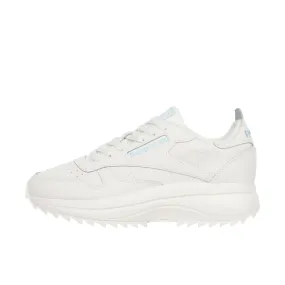 Reebok Womens Classic Leather Sp Extra Chalk/Blue Pearl/Chalk