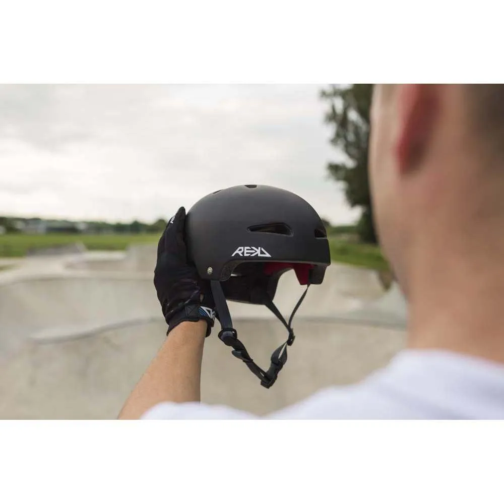 REKD Ultralite In-Mold Certified Helmet Black