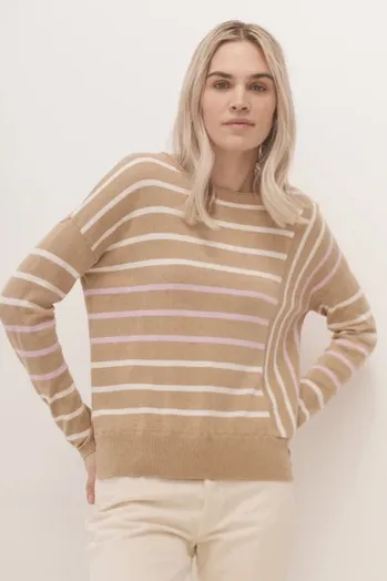 Relaxed Stripe Sweater