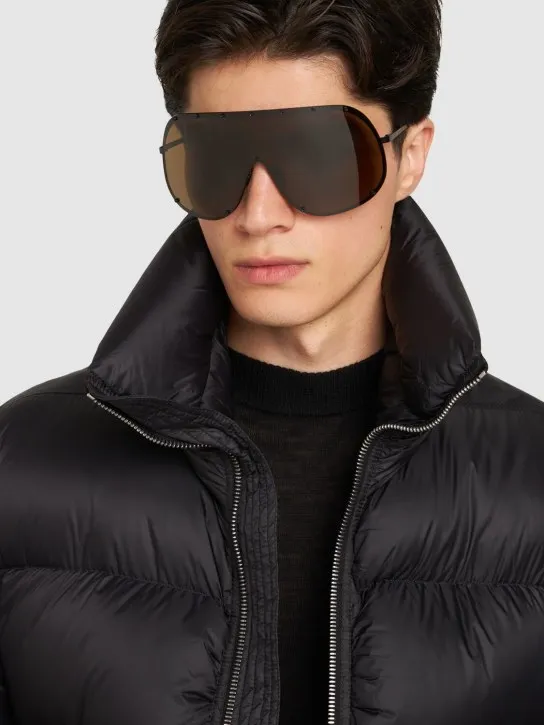 Rick Owens   Mask Shield sunglasses 