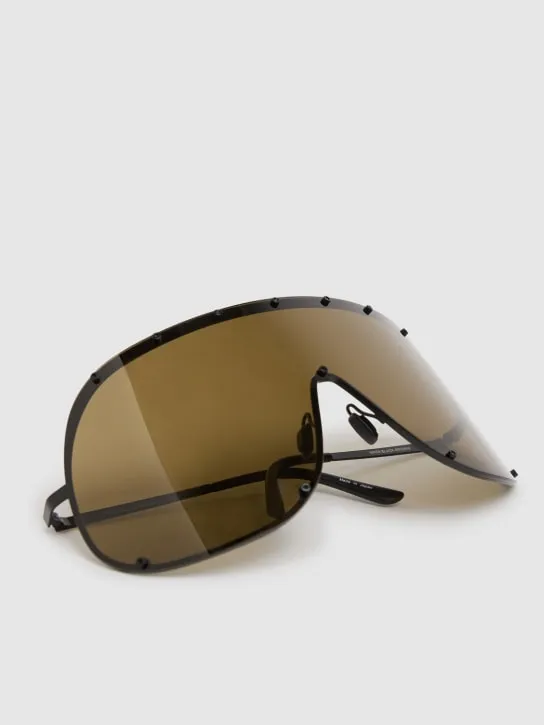 Rick Owens   Mask Shield sunglasses 