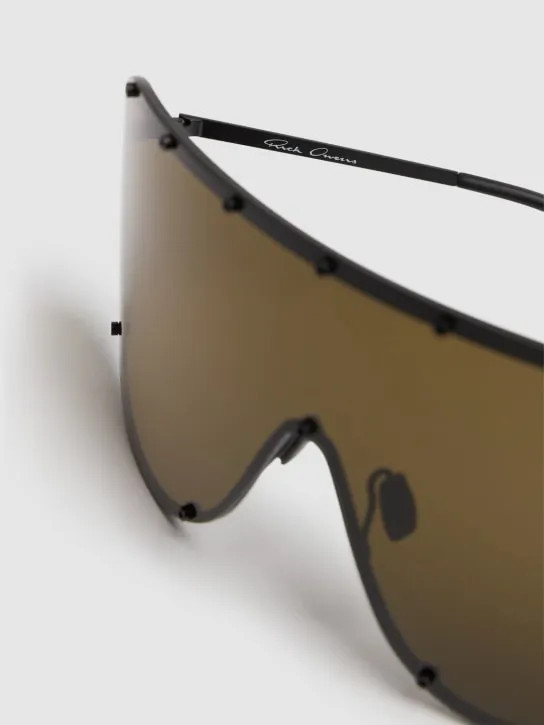 Rick Owens   Mask Shield sunglasses 