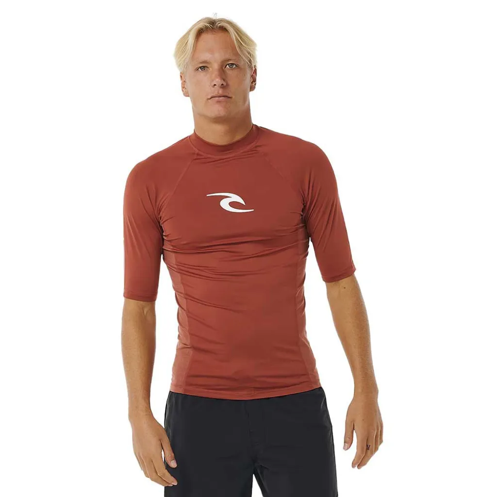 Rip Curl Men's Waves UPF Perf S/S Rash Vest