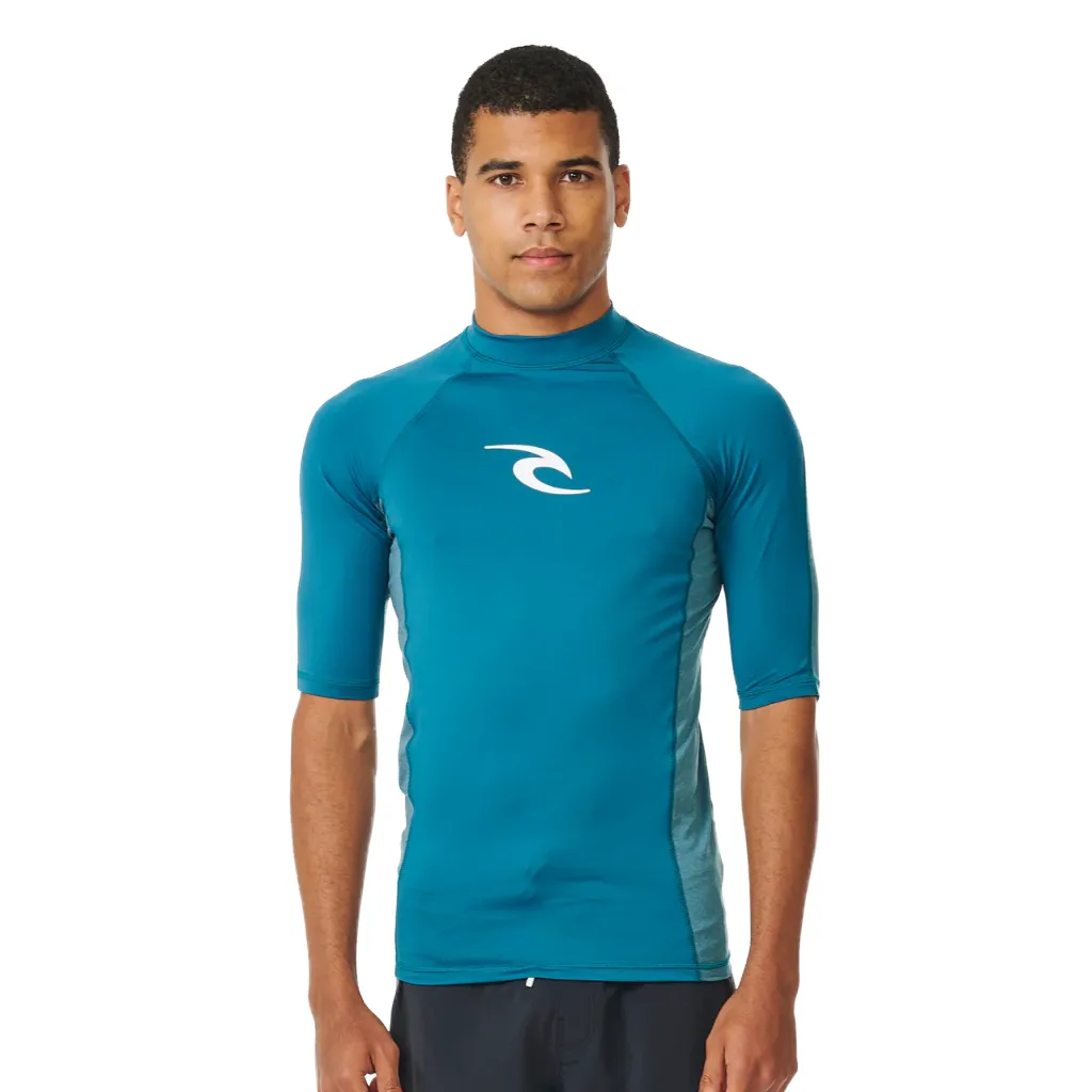 Rip Curl Men's Waves UPF Perf S/S Rash Vest