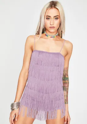 Road To Nowhere Fringe Romper-