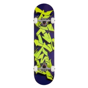 Rocket 'Drips' Complete Skateboard Blue 8