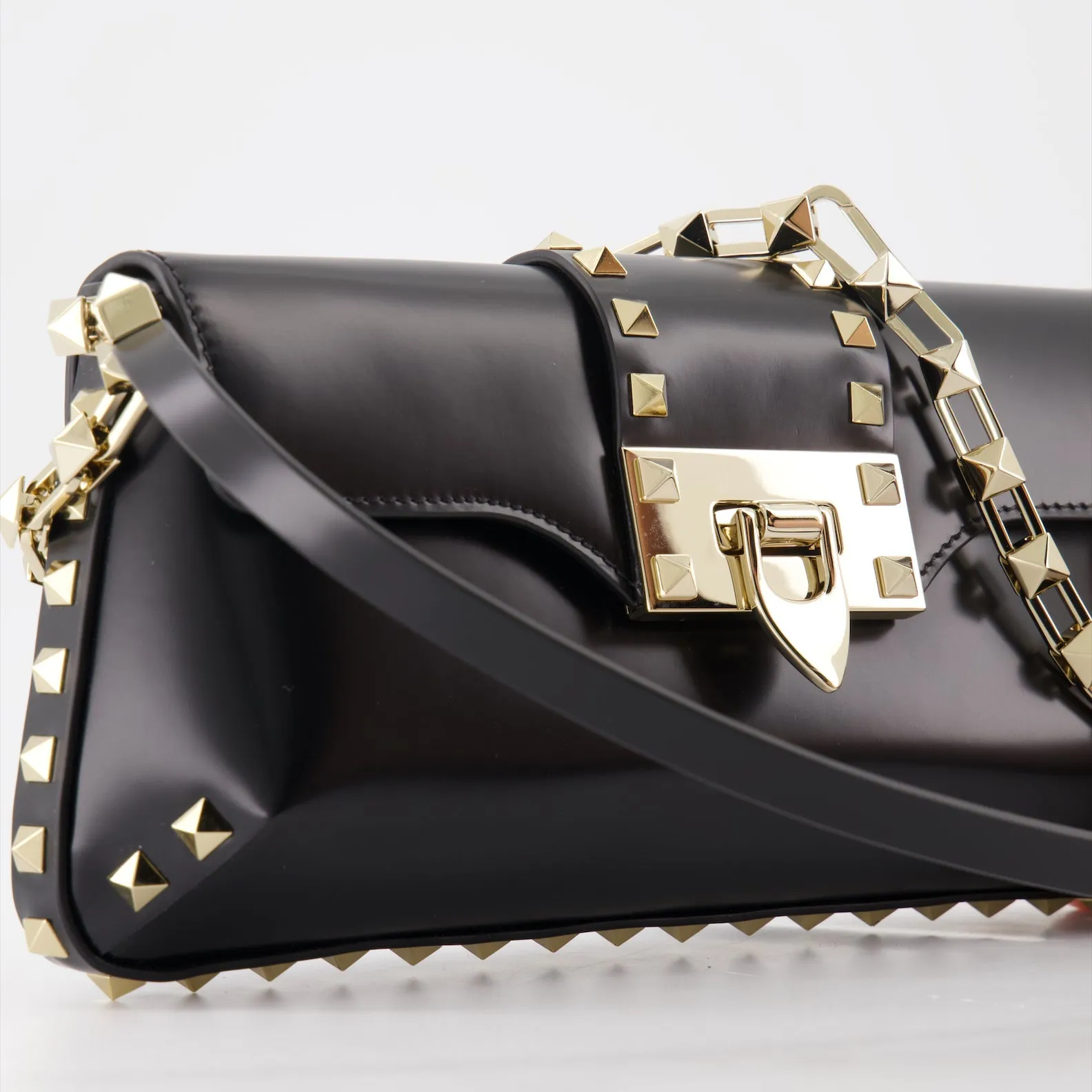 Rockstud Leather Bag