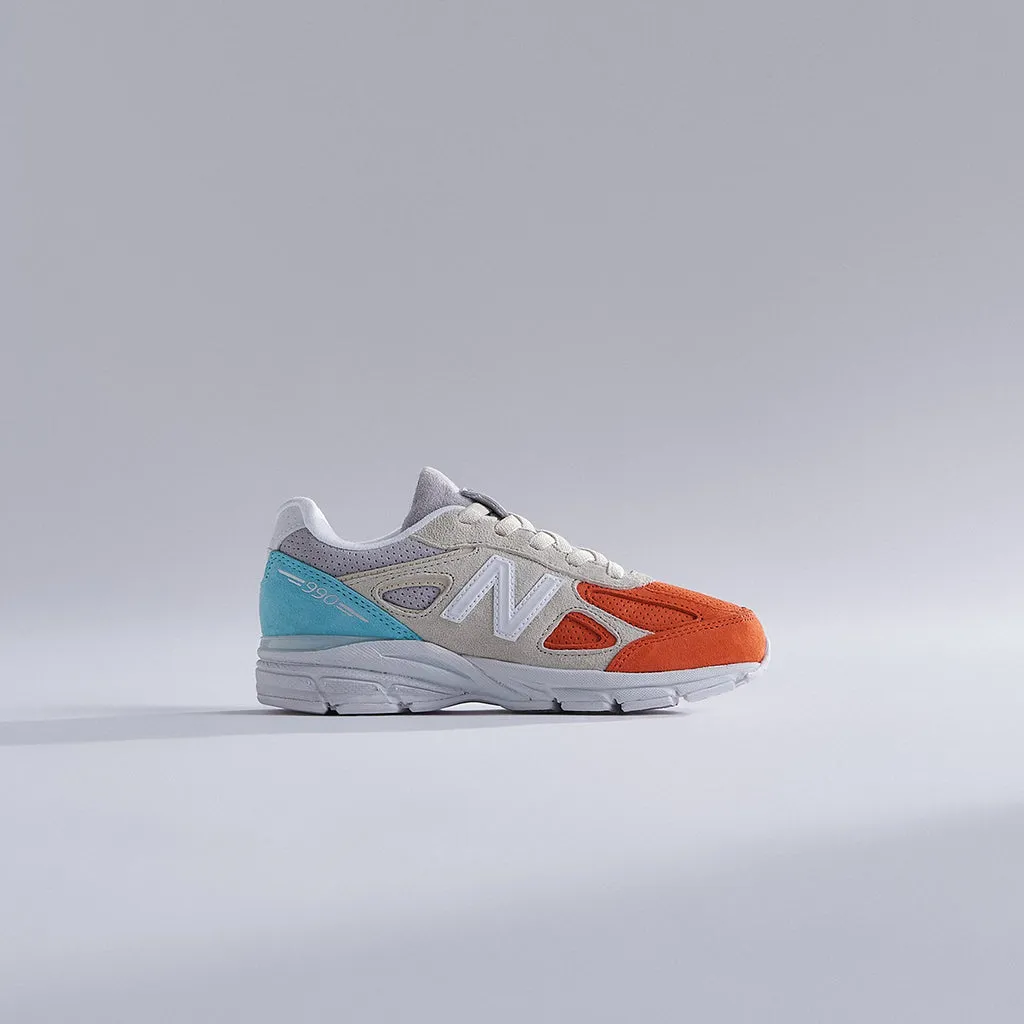 Ronnie Fieg for New Balance 990v4 Pre-School - Cyclades