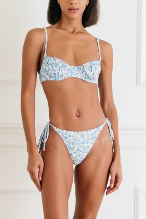 Ruched Cup Balconette Bikini Top