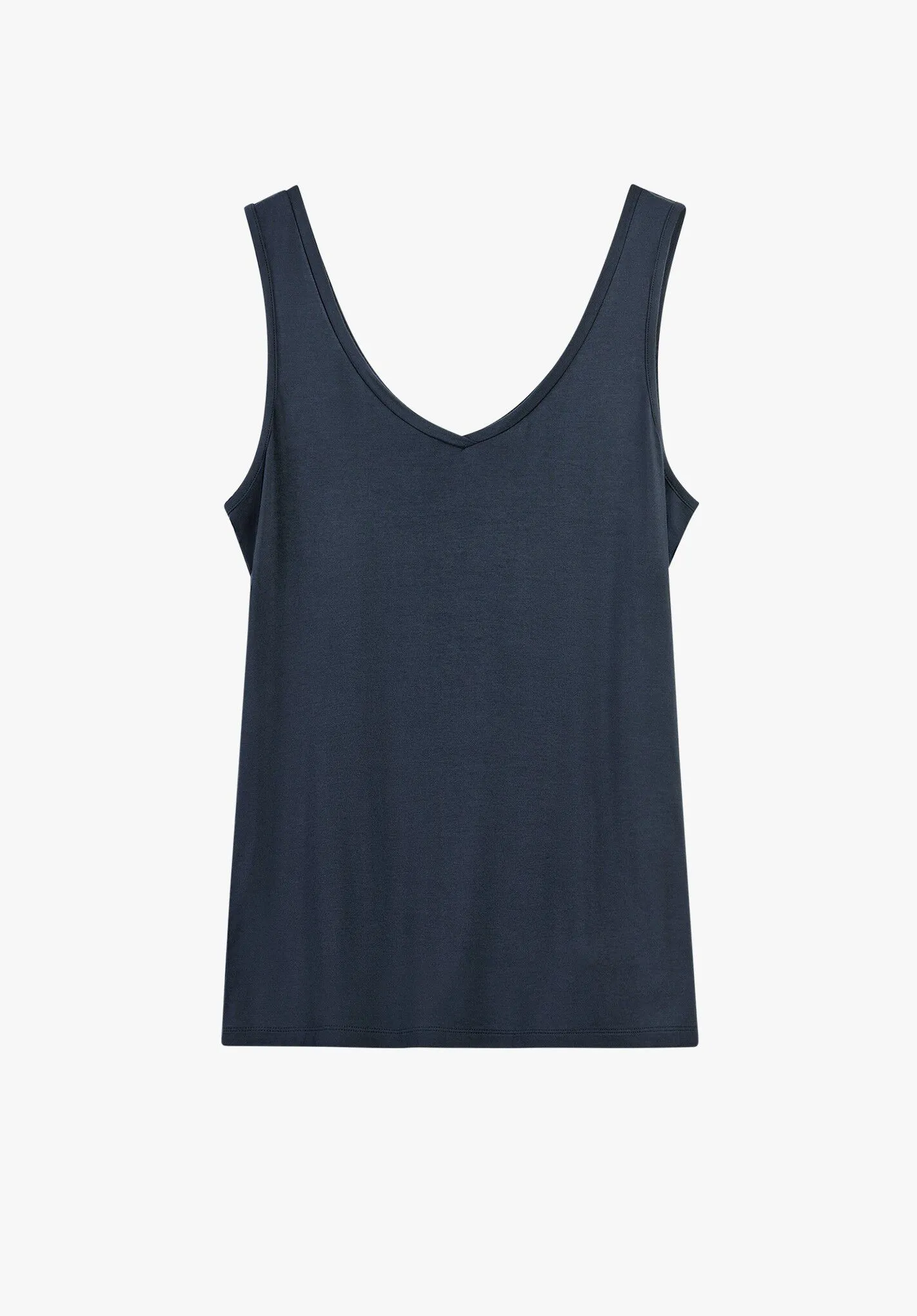 Sally V-Neck Jersey Vest Top