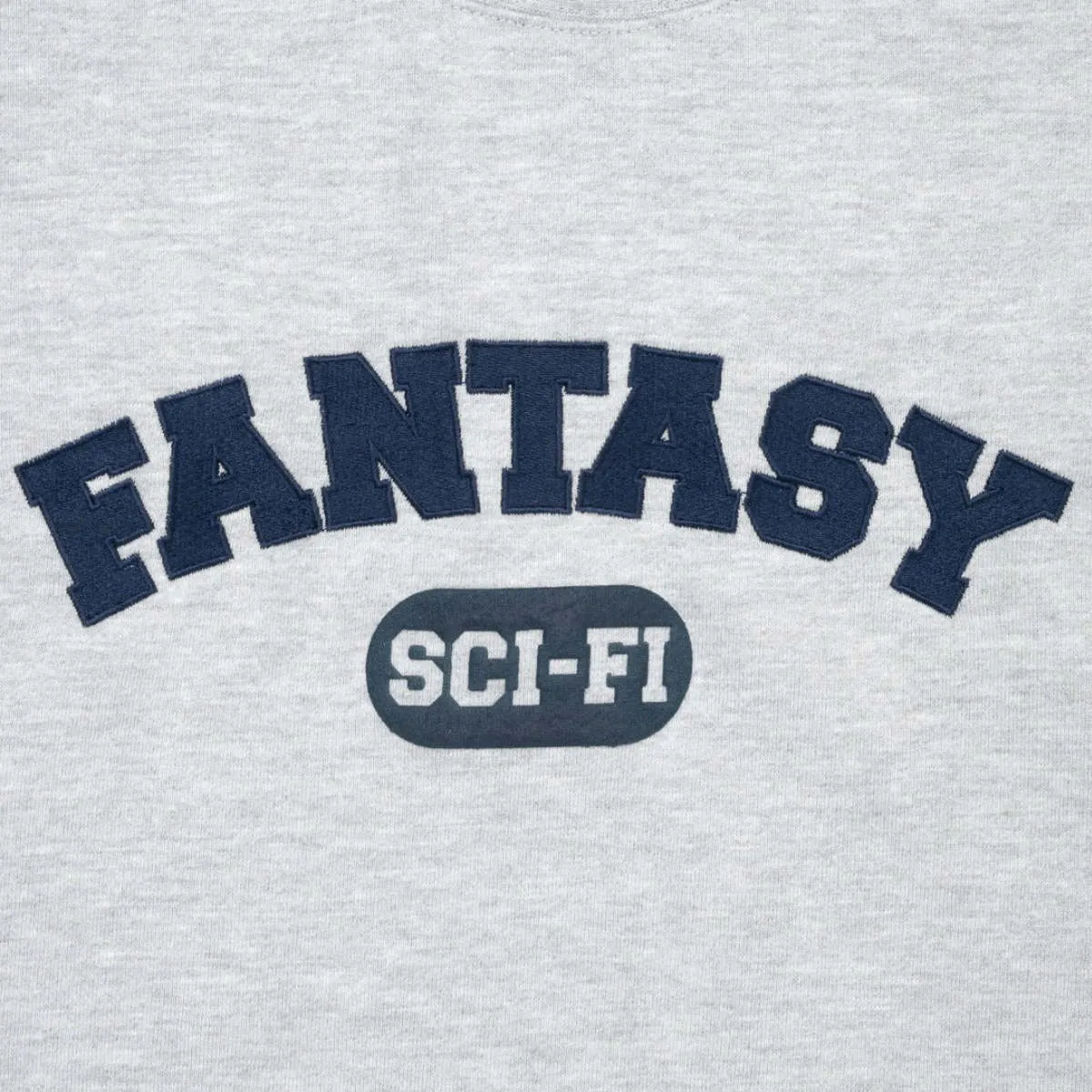 Sci-Fi U Crewneck Fleece - Heather Grey