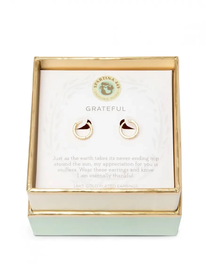 Sea La Vie Grateful Earrings