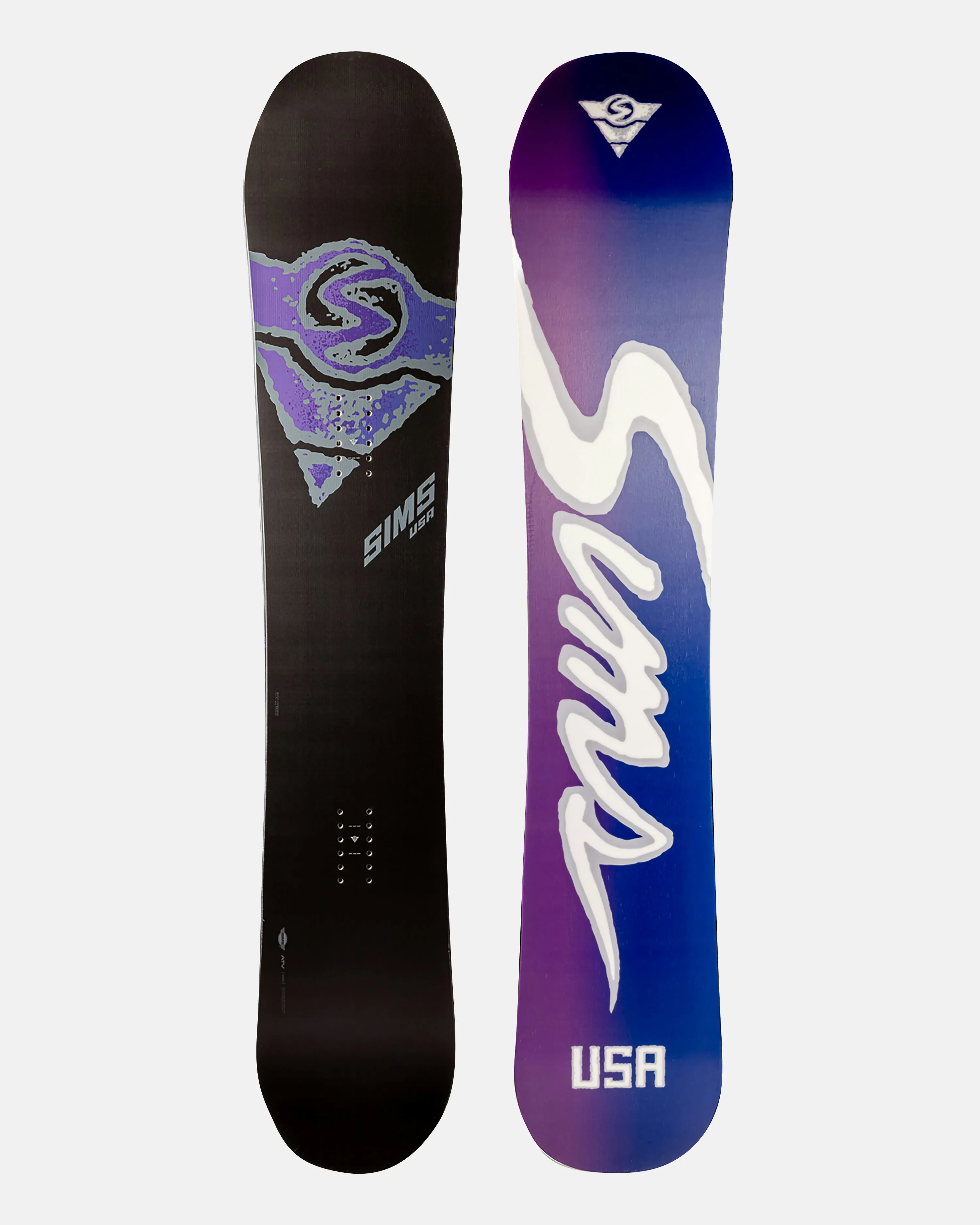 Sims Snowboards Snowboard - 158 ATV Multi | Unisex | Junkyard