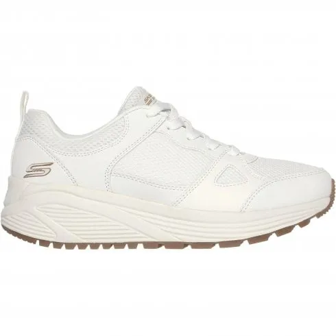 Skechers Bobs Sparrow 2.0 Retro Clean | Off White | Womens Lace Up Trainers