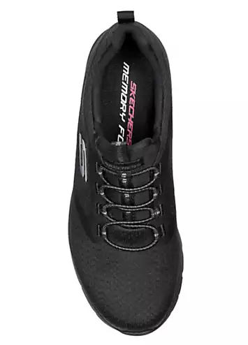 Skechers Dynamight 2.0 Hot Melt Overlay Mesh Bungee Slip-On with Memory Foam Trainers | Kaleidoscope