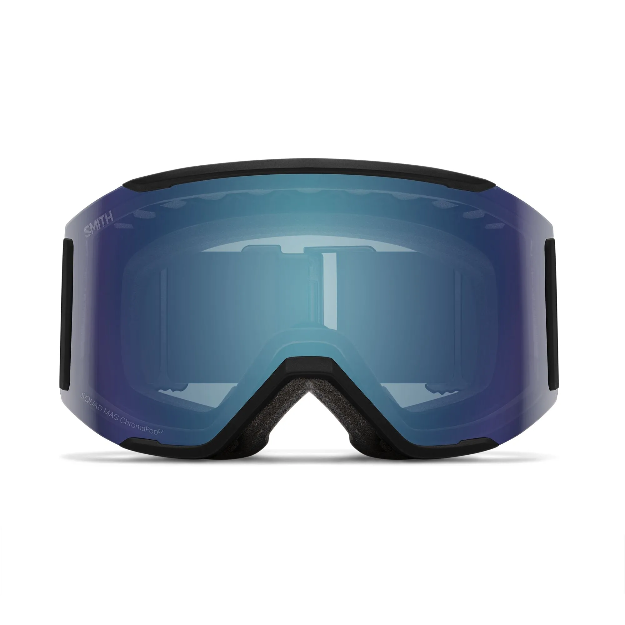 Smith Squad MAG Snowboard Goggles Copy Cat/ChromaPop Everyday Blue Mirror