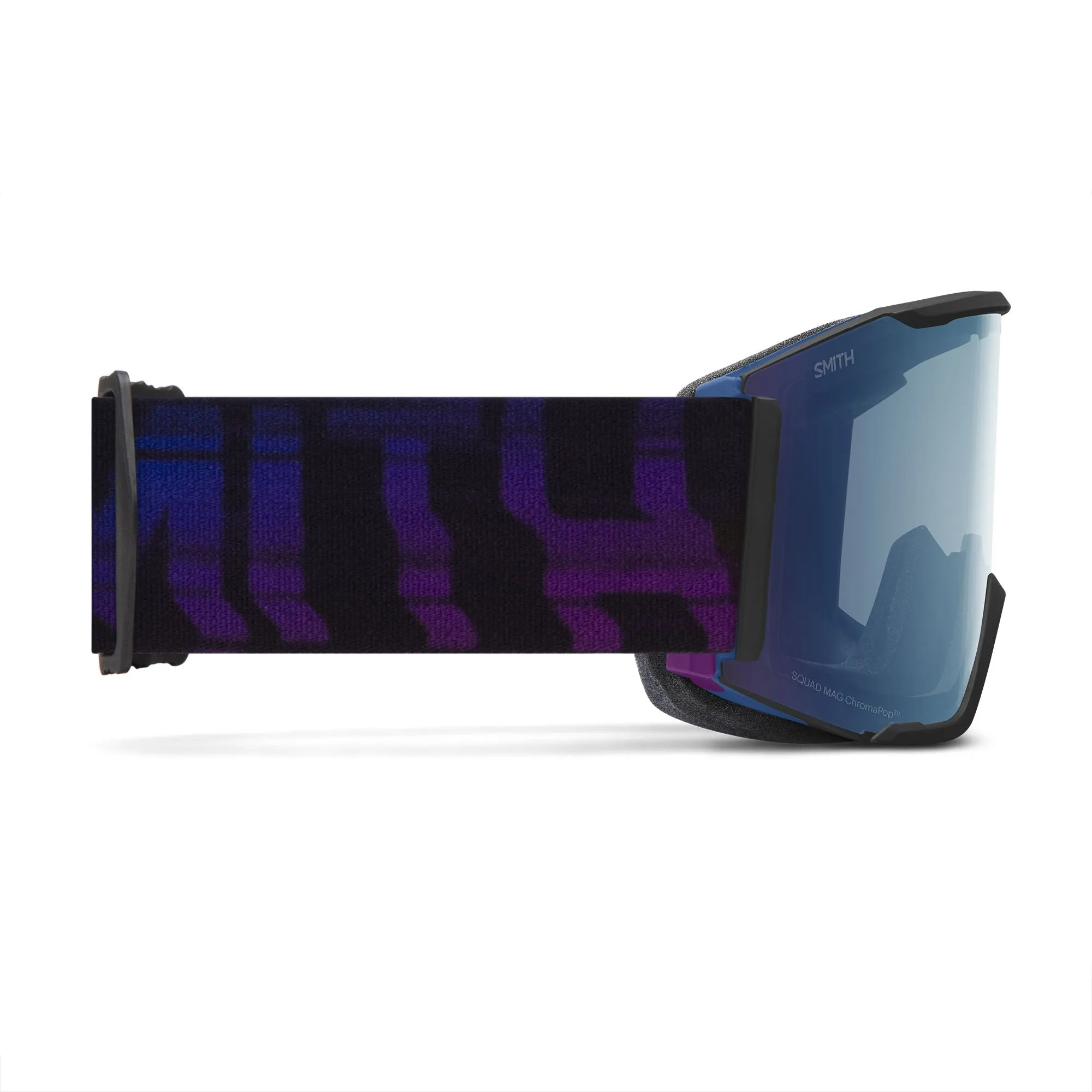 Smith Squad MAG Snowboard Goggles Copy Cat/ChromaPop Everyday Blue Mirror