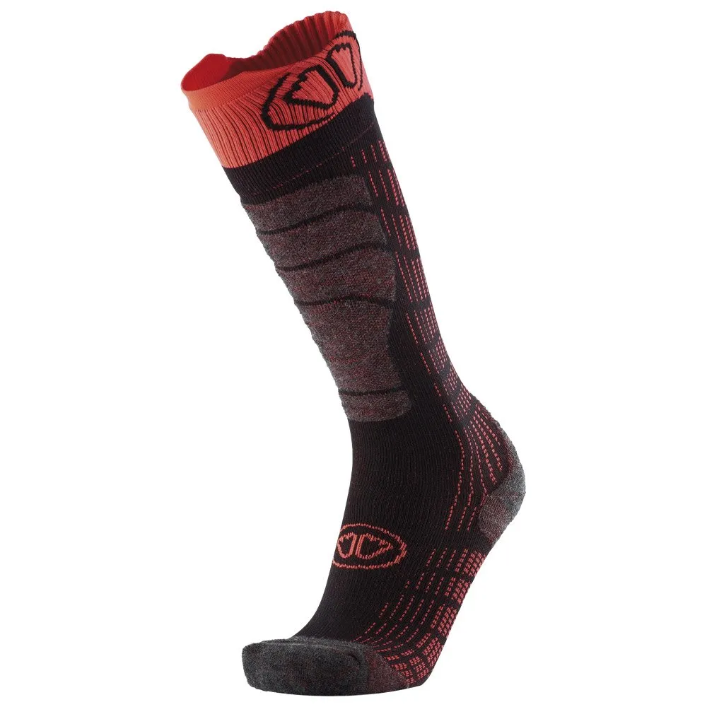 Socks Sidas ---Ski Comfort Noir Orange