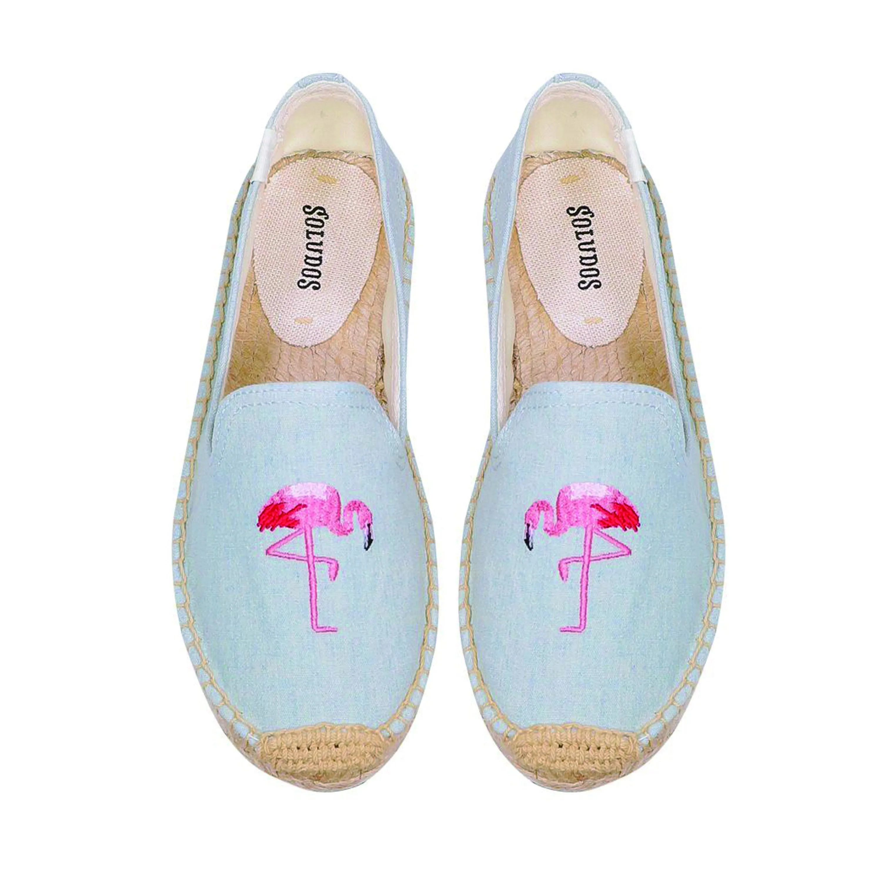 Soludos Embroidered Smoking Slipper