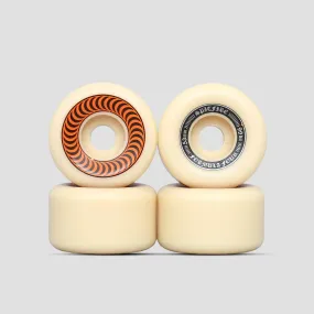 Spitfire 53mm 99DU Formula Four OG Classics Skateboard Wheels Natural 