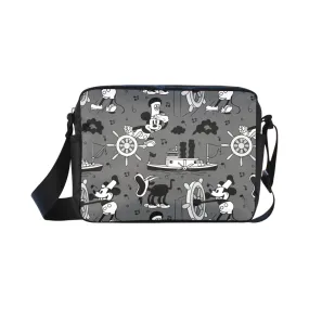 Steamboat Mickey Classic Cross-body Nylon Bag