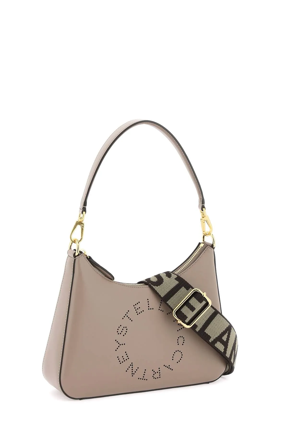 STELLA McCARTNEY small logo shoulder bag