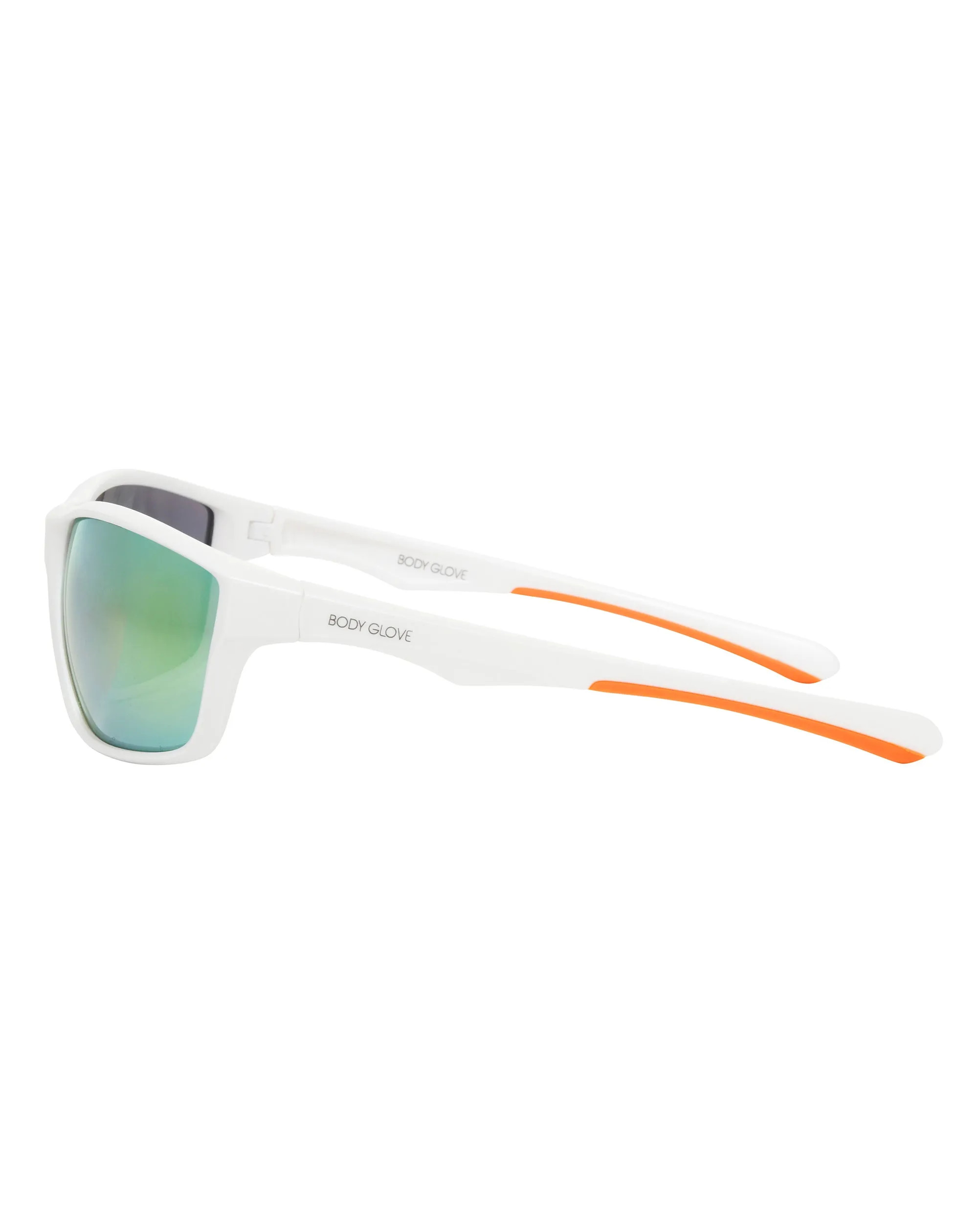 Stoked Wrap Sunglasses - White