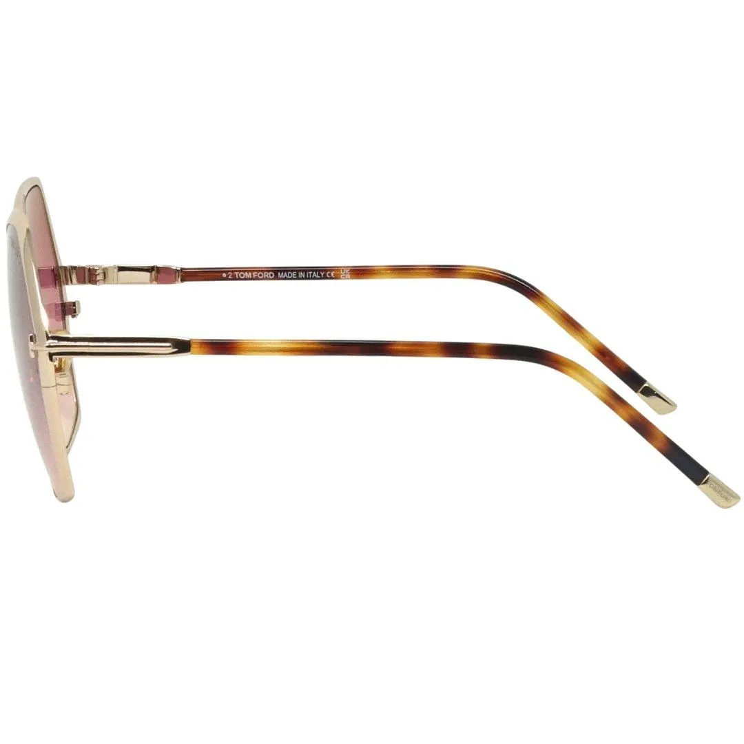 Sunglasses | Fonda-02 FT0912 28T Gold Sunglasses | Tom Ford