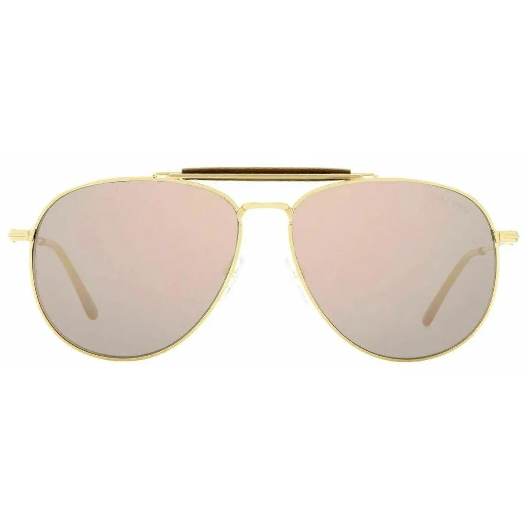 Sunglasses | FT0536 28Z Sean Gold Sunglasses | Tom Ford