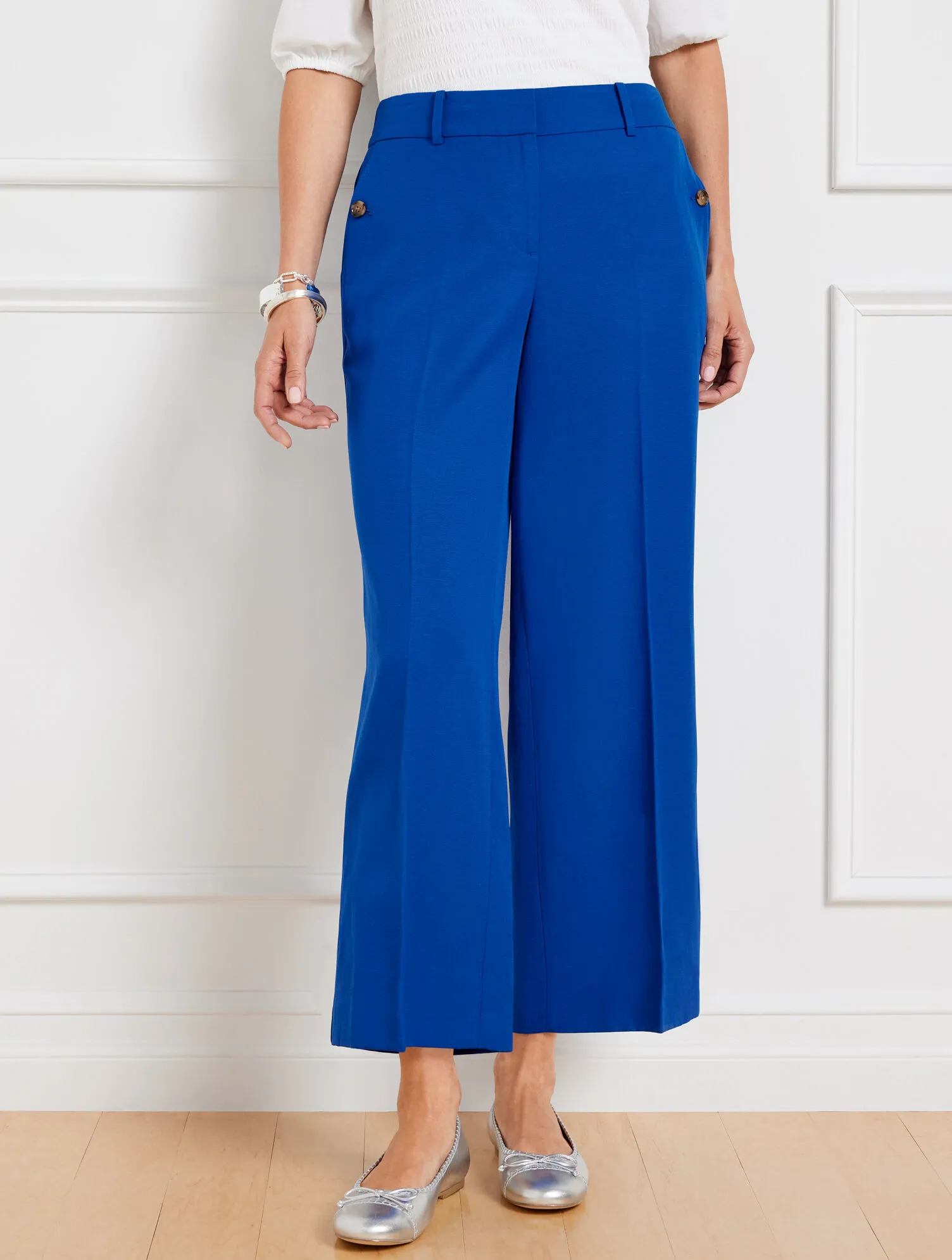 Super Easy Wide Crop Pants