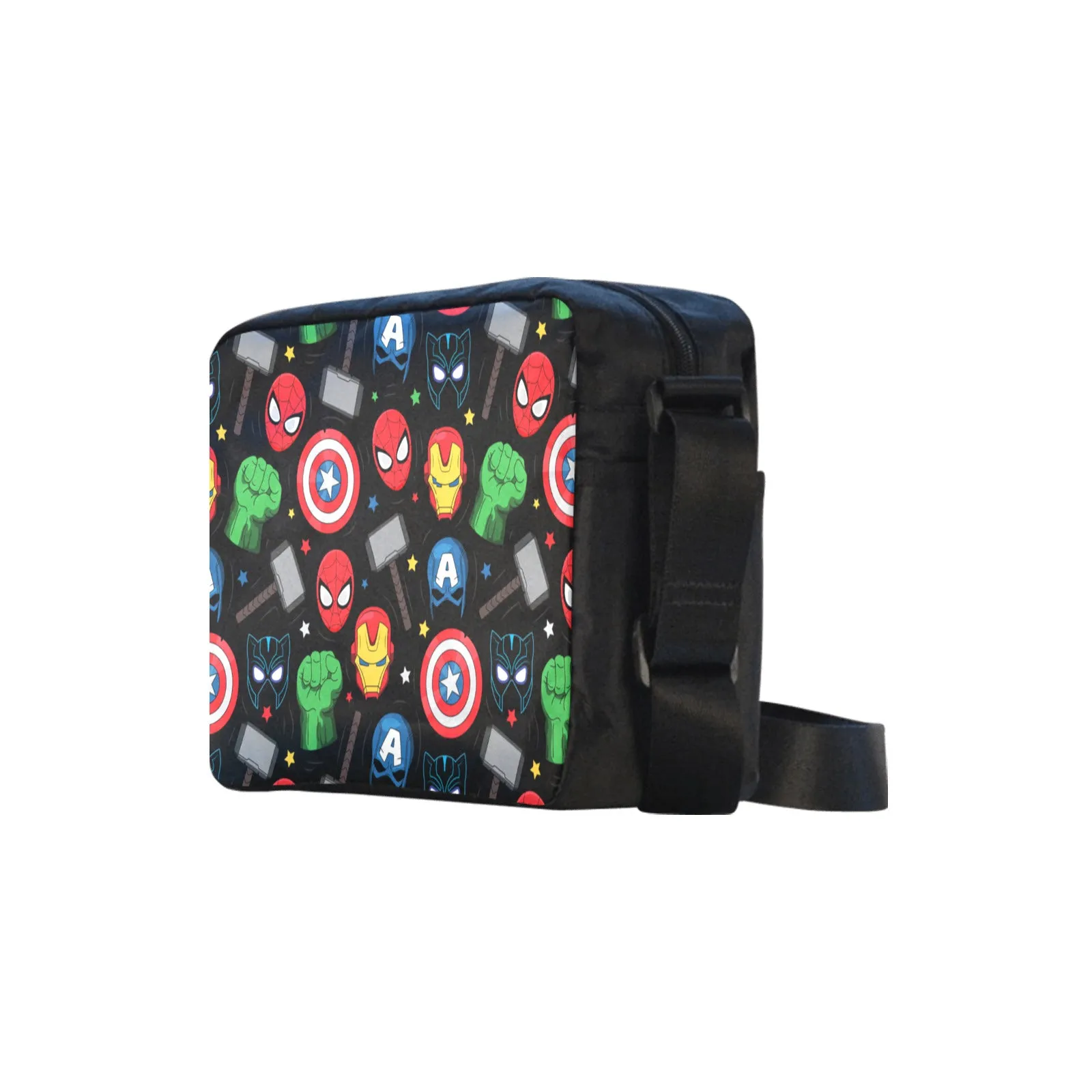 Super Heroes Classic Cross-body Nylon Bag