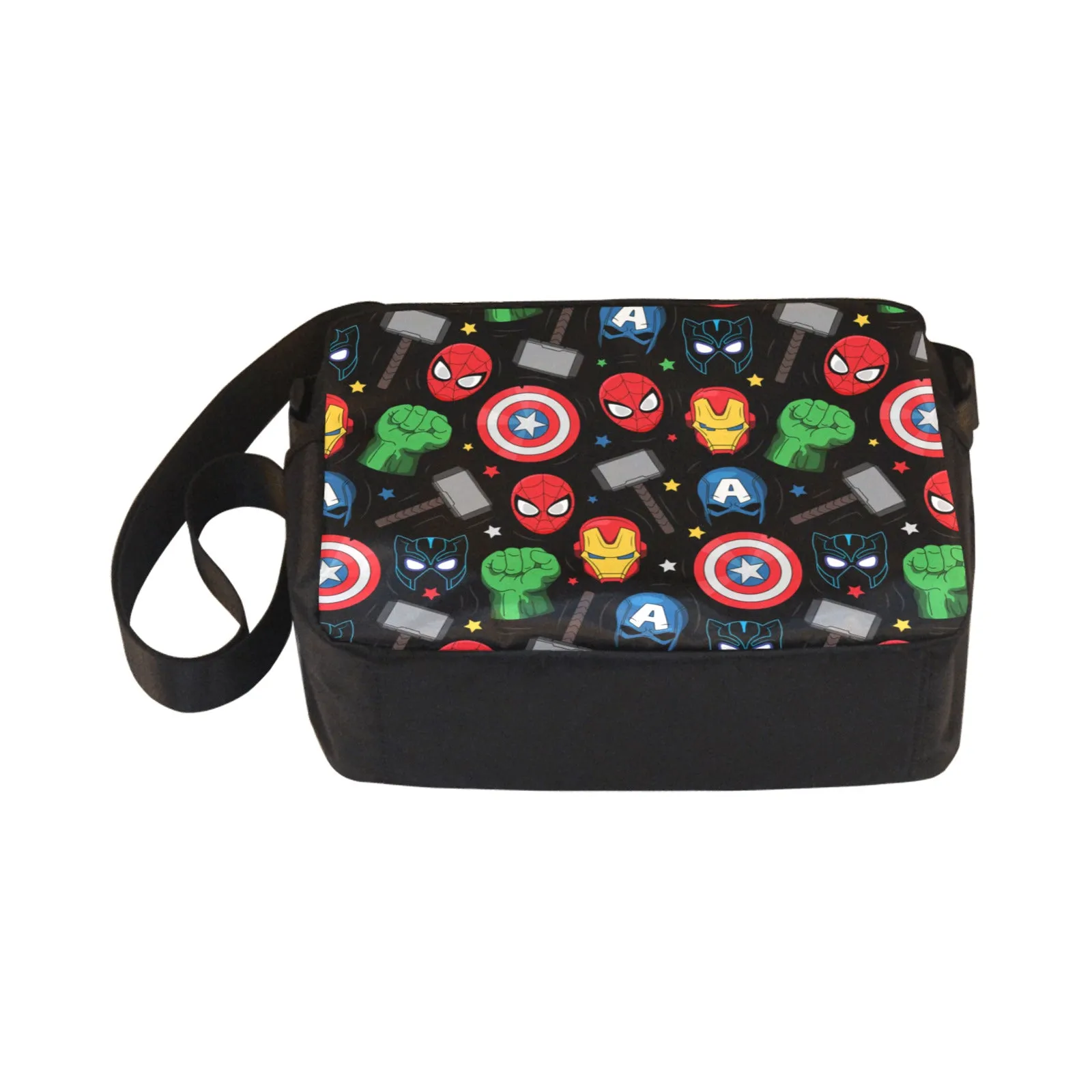 Super Heroes Classic Cross-body Nylon Bag