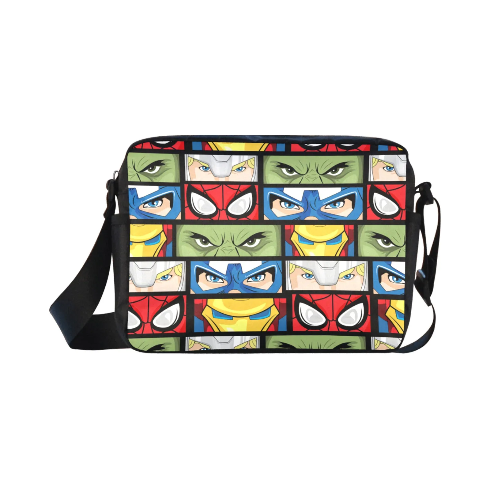 Super Heroes Eyes Classic Cross-body Nylon Bag