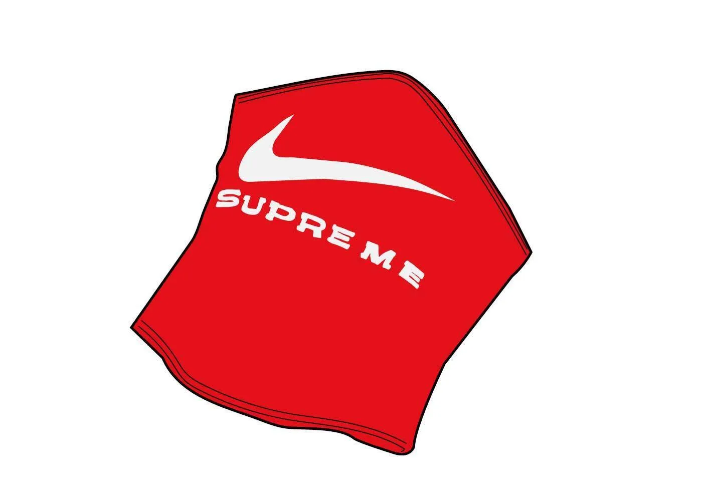 Supreme Nike Neck Warmer Black